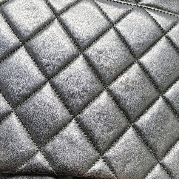 Quilted Lambskin Black