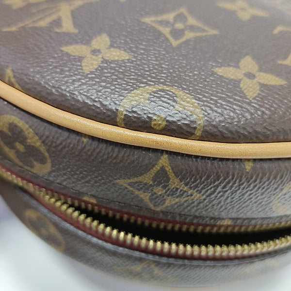 BOITE CHAPEAU PM Monogram Coated Canvas Brown