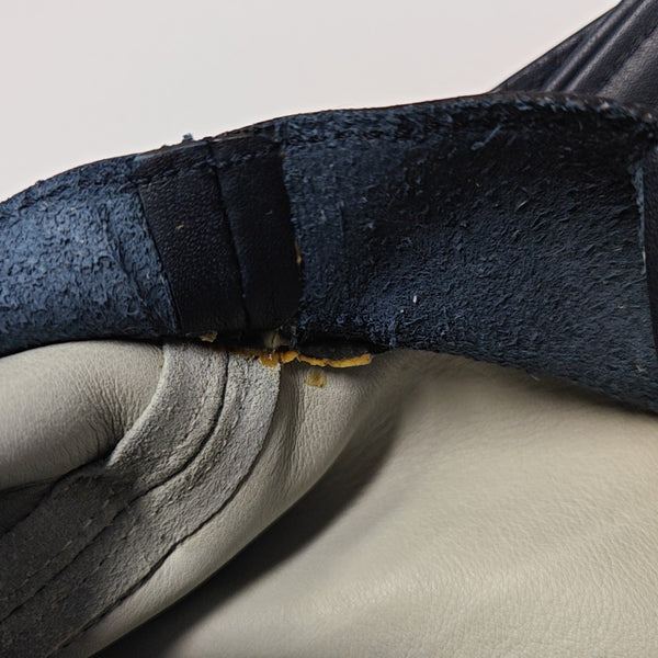 Suede Shoulder Bag Blue
