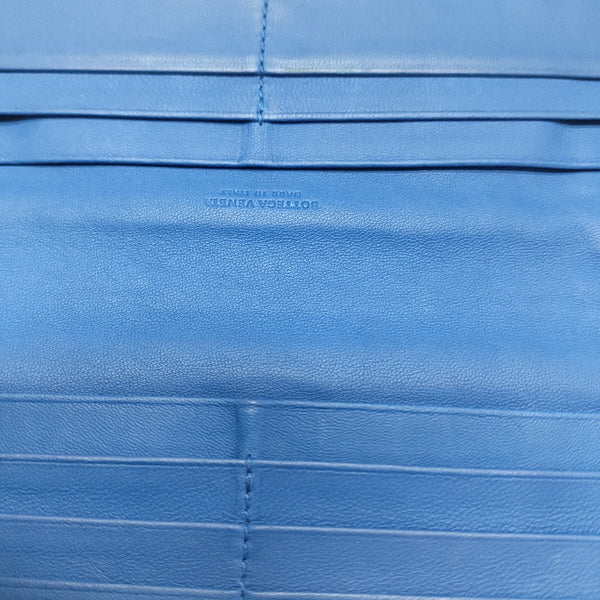 Calfskin Wallet Blue