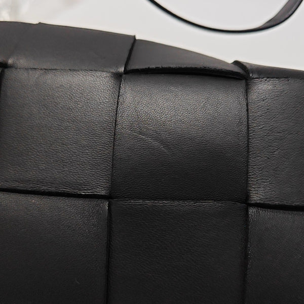 Brick Cassette Small Lambskin Black