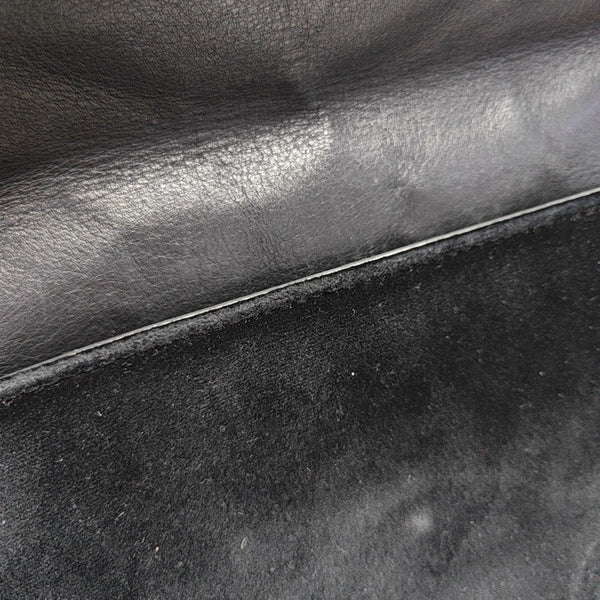 GG Marmont Large Quilted Velvet Black