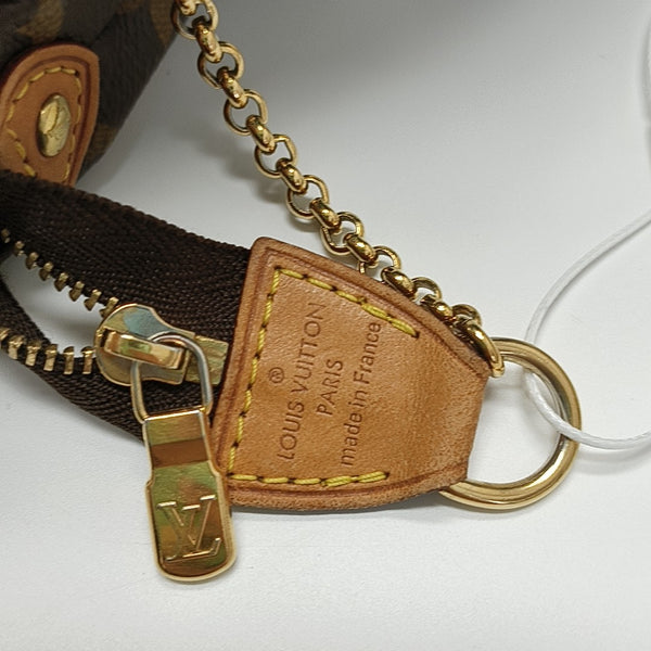 EVA Monogram Coated Canvas Brown