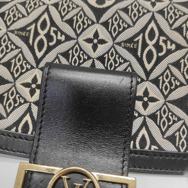 DAUPHINE MM Monogram Fabric Gray