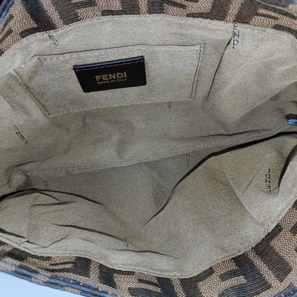 Canvas Shoulder Bag Brown