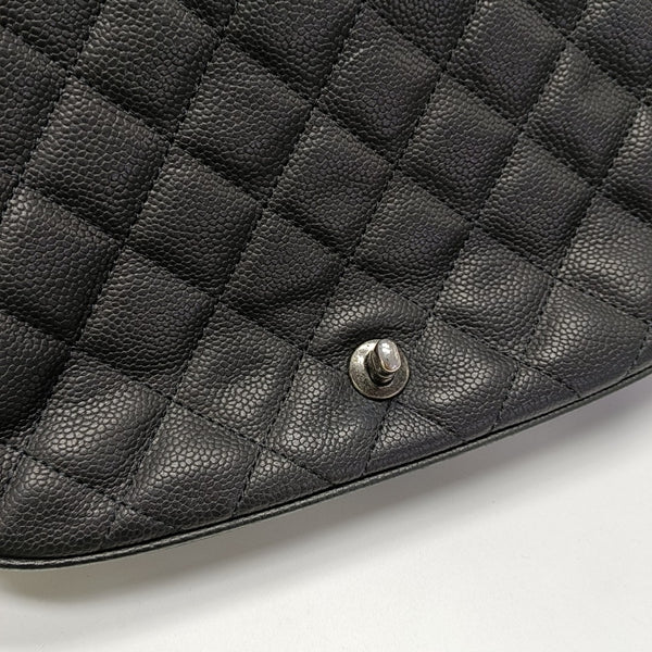 Caviar Quilted Grained Calfskin Black