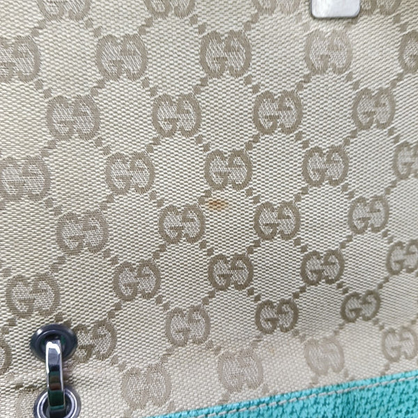Monogram Canvas Top Handle Bag Beige