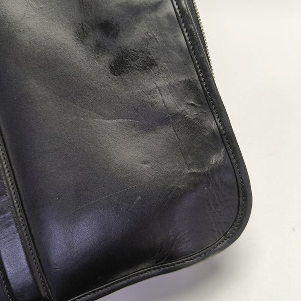 Calfskin Shoulder Bag Black