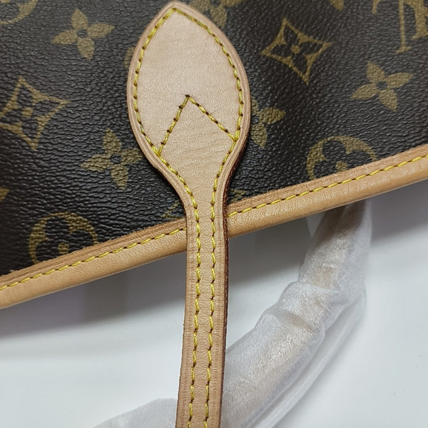 NEVERFULL INSIDE OUT GM Monogram Coated Canvas Brown