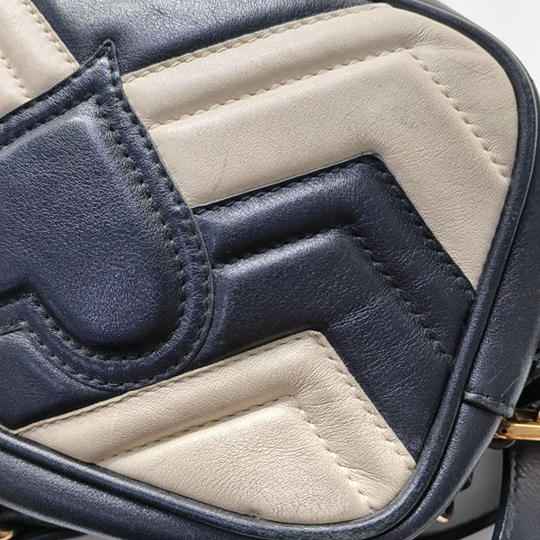 GG Marmont Mini Quilted Calfskin Multicolor