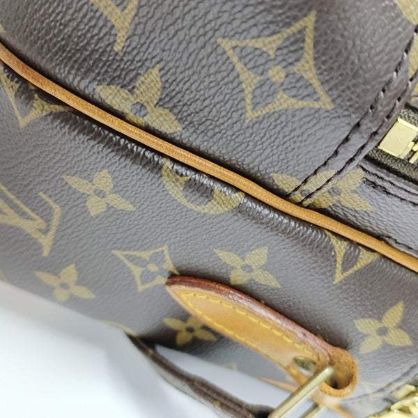 NIL Monogram Coated Canvas Brown