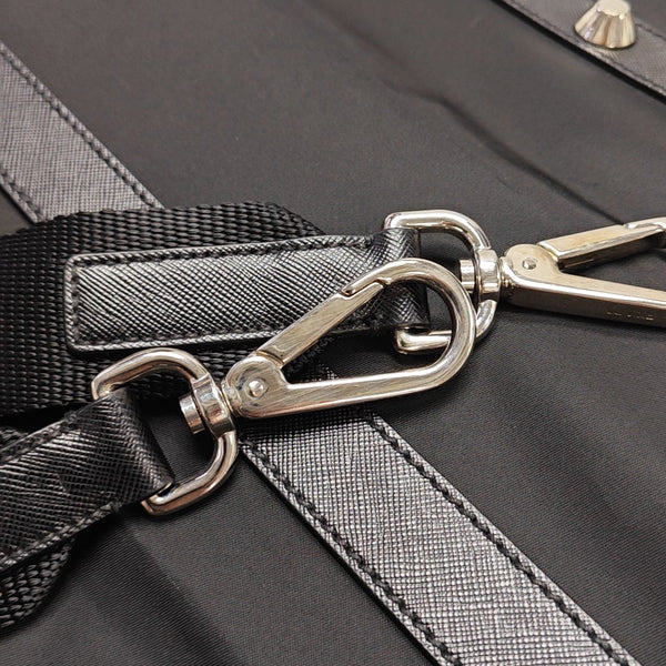 Nylon Tote Bag Black