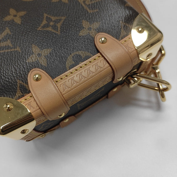 SIDE TRUNK PM Monogram Coated Canvas Brown