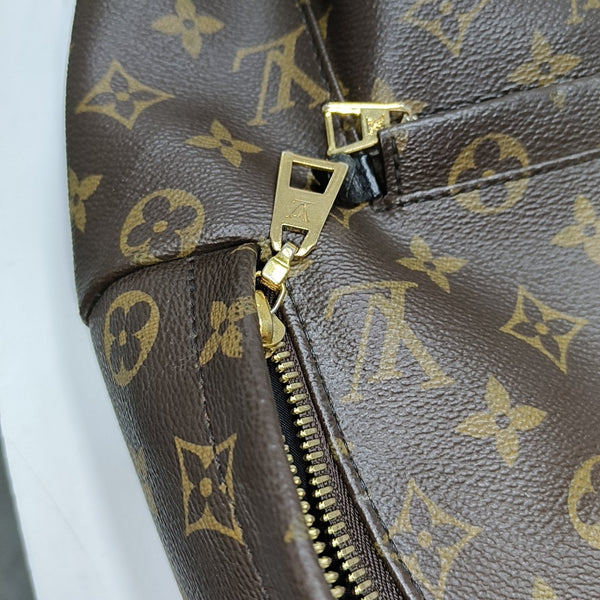 PALM SPRINGS MM Monogram Coated Canvas Brown