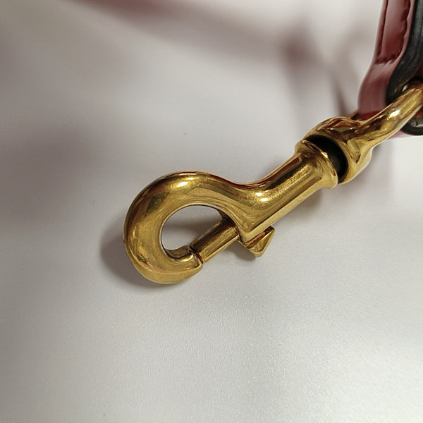 Bright Bit Patent Leather Red
