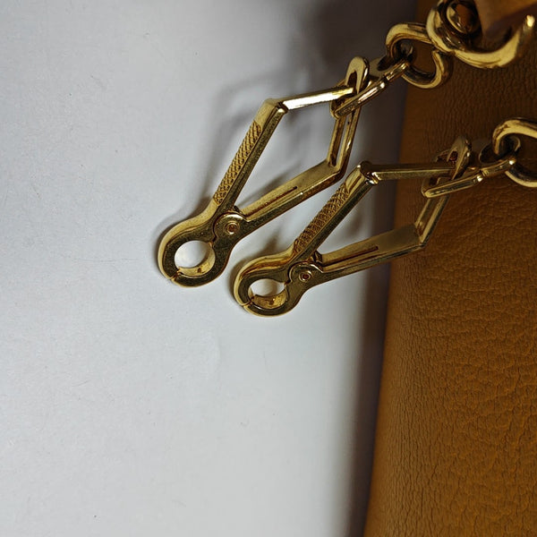 Calfskin Tote Bag Yellow