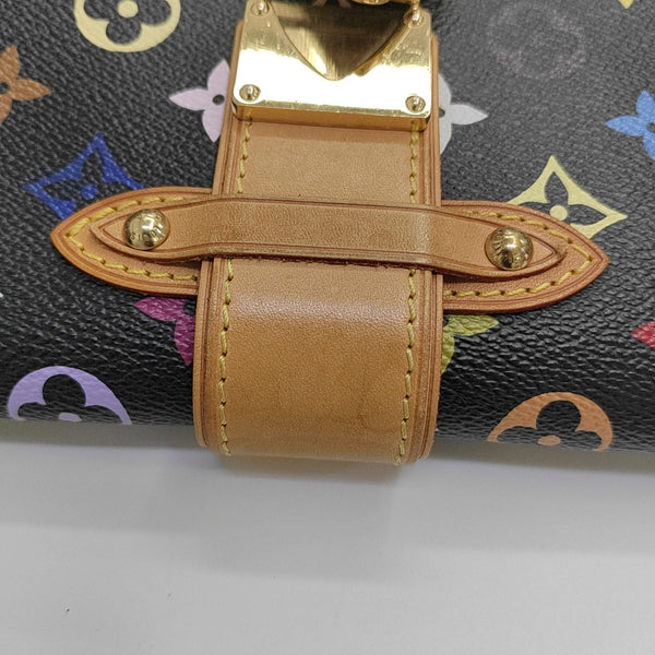 LV × TM SHIRLEY Monogram Coated Canvas Black