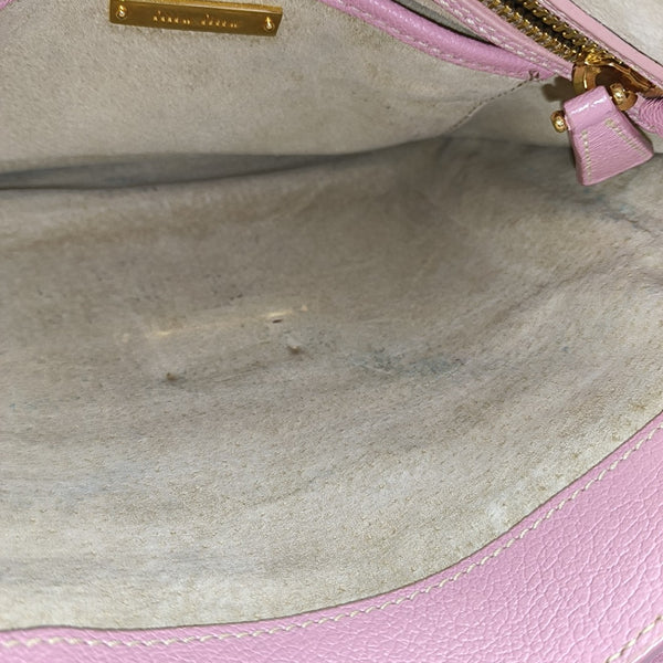 Calfskin Shoulder Bag Pink