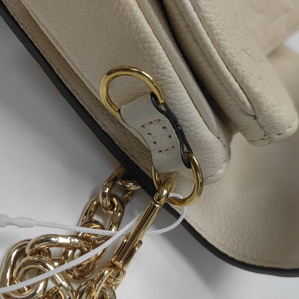 MÉTIS EAST WEST Monogram Calfskin Beige