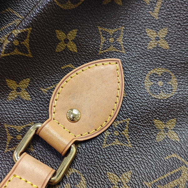 PALERMO PM Monogram Coated Canvas Brown