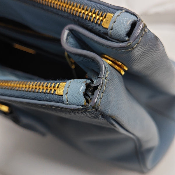 Galleria Extra Large Calfskin Blue