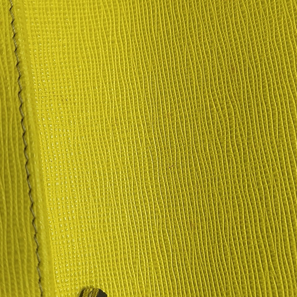 Calfskin Wallet Yellow