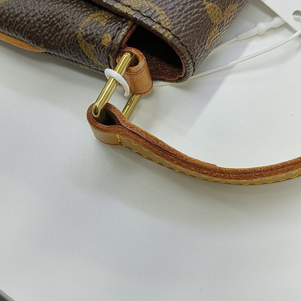 MUSETTE TANGO Monogram Coated Canvas Brown