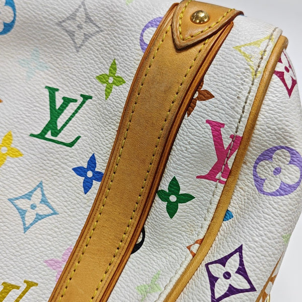 LV × TM PRISCILLA Monogram Coated Canvas White