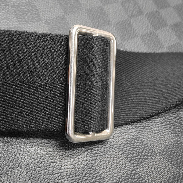 MICK MM Damier Graphite Coated Canvas Gray