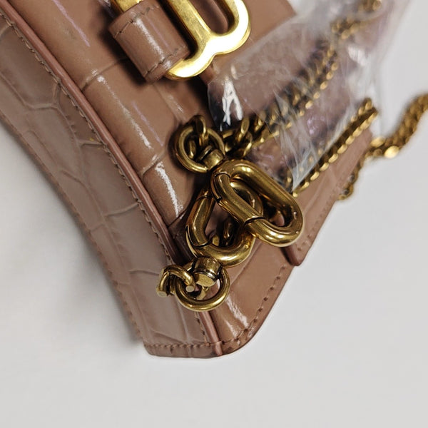 Hourglass Mini Calfskin Pink