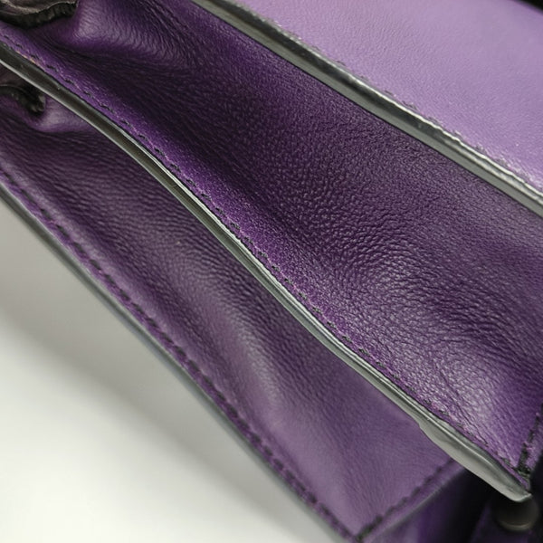 Olimpia Knot Lambskin Purple