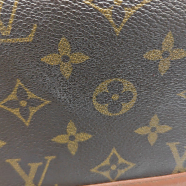 DAME GM Monogram Coated Canvas Brown