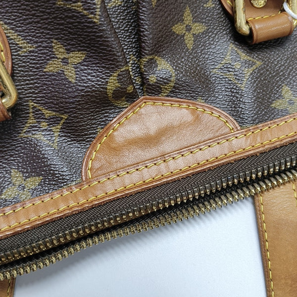 PALERMO PM Monogram Coated Canvas Brown