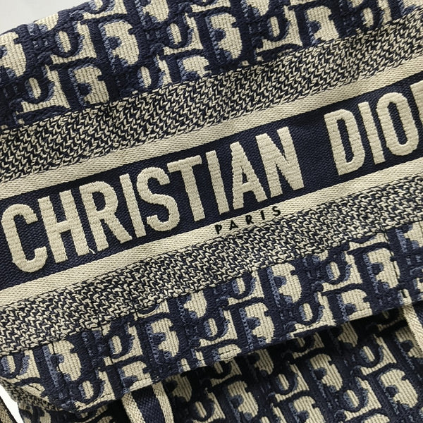 Diorcamp Large Oblique Canvas Blue