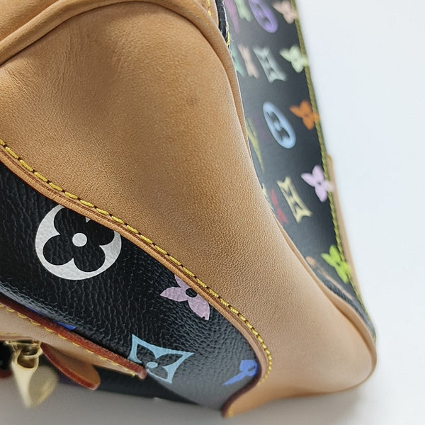 LV × TM CLAUDIA Monogram Coated Canvas Black