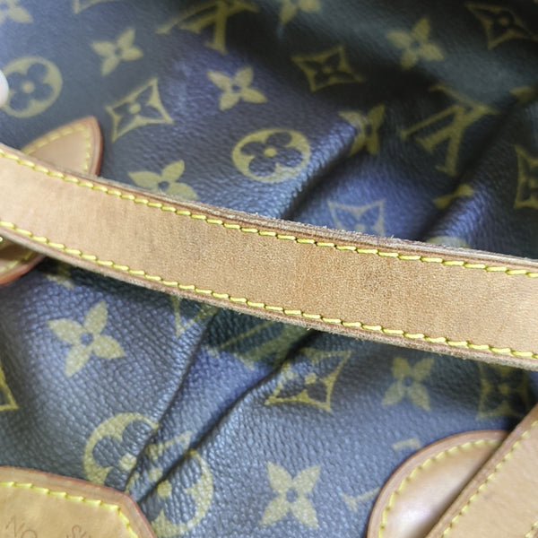 PALERMO PM Monogram Coated Canvas Brown