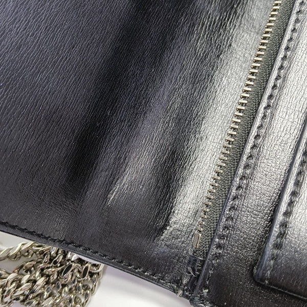 SUNSET Mini Calfskin Black