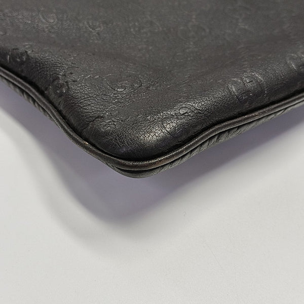 GG Imprime Monogram Calfskin Black
