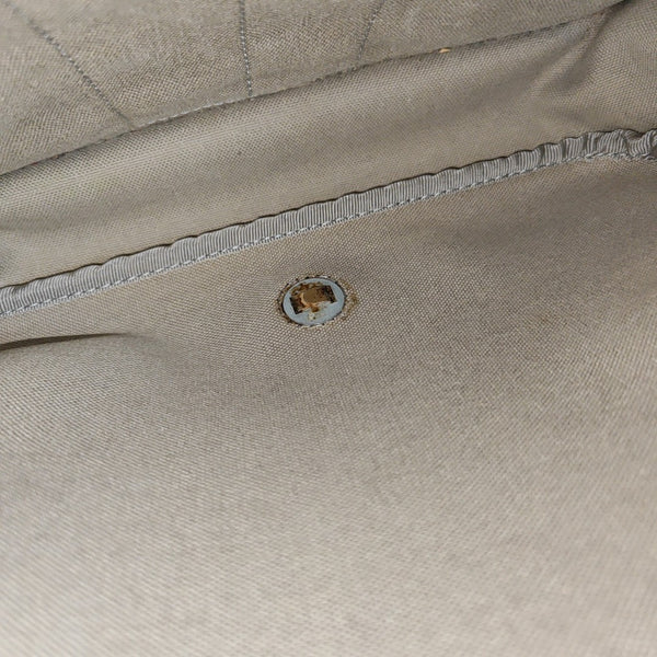 Monogram Coated Canvas Shoulder Bag Gray