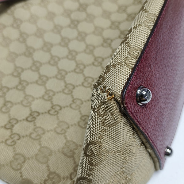 Full Moon Monogram Canvas Beige