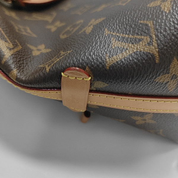 CARRYALL PM Monogram Coated Canvas Brown