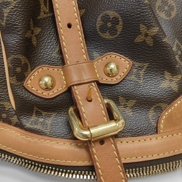 TIVOLI GM Monogram Coated Canvas Brown