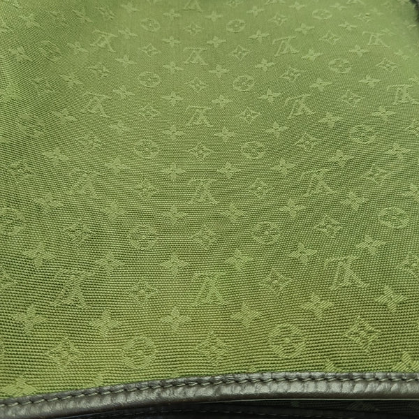 MARY KATE Monogram Canvas Green