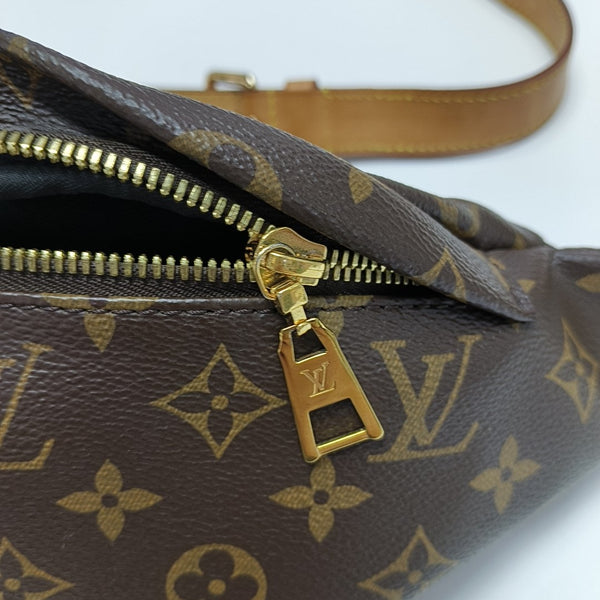 BUMBAG Monogram Coated Canvas Brown