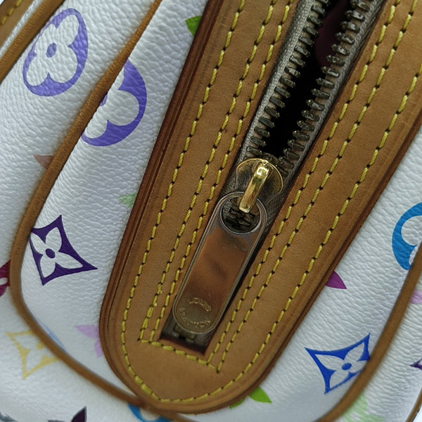 LV × TM PRISCILLA Monogram Coated Canvas White