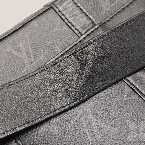 TRUNK PM Monogram Coated Canvas Black