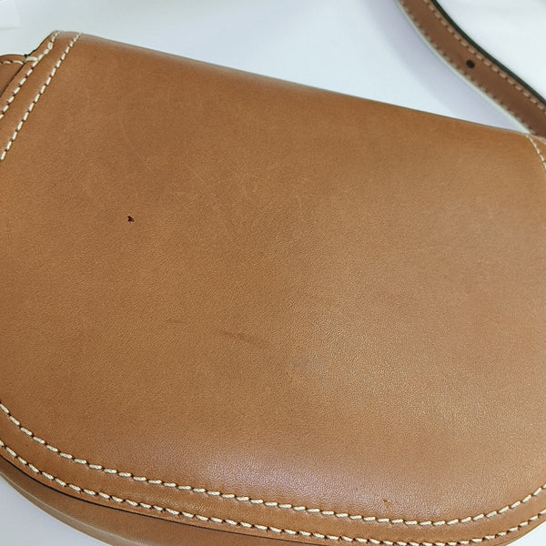 CRÉCY Small Calfskin Brown