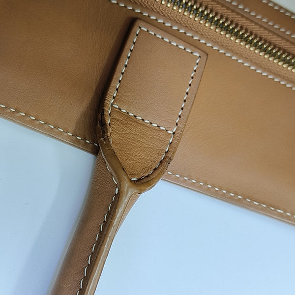 CABAS CELINE Medium Fabric White