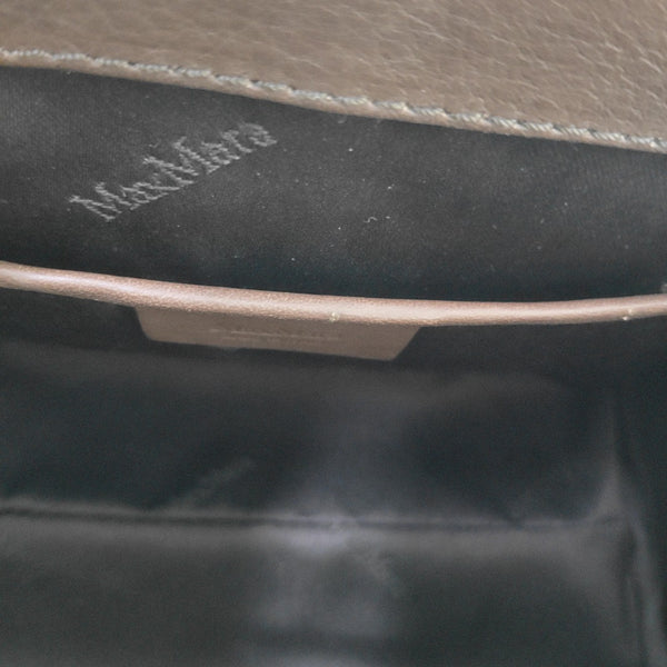 Calfskin Shoulder Bag Beige