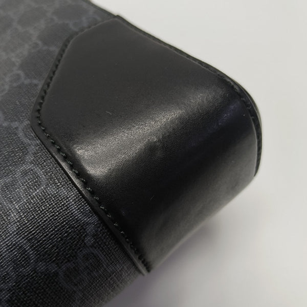 Monogram Coated Canvas Top Handle Bag Black